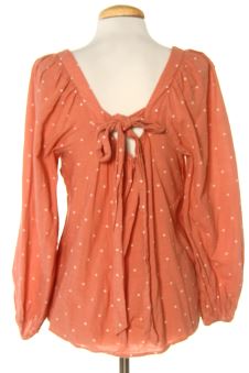 Blouse à manches longues M Cerise Blue