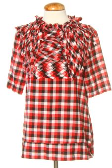 Blusa de manga corta 40 U (by Adolfo Dominguez)