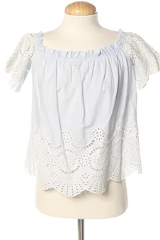 Blusa de manga corta S Stradivarius, foto 1 de 2