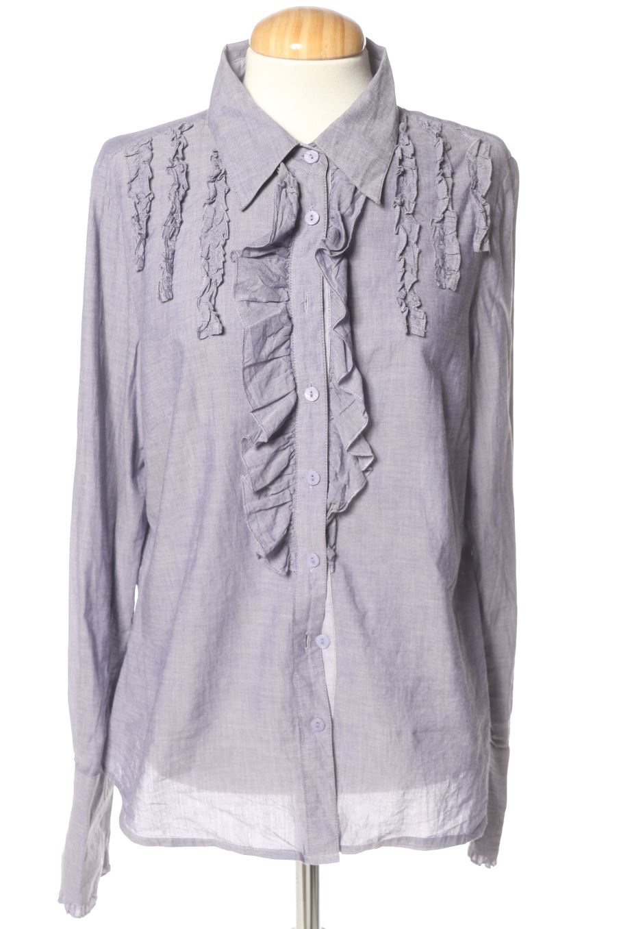 Chemise Roberto Verino de la taille 44, de couleur bleu