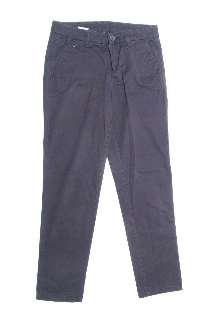 Pantalones de Benetton de la talla 36, de color negro