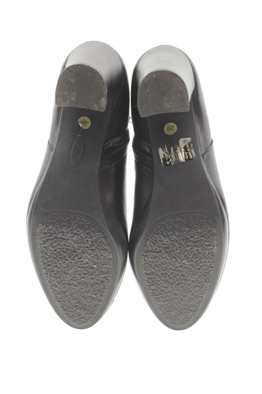 Botines de MASCARÓ de la talla 36, de color negro de