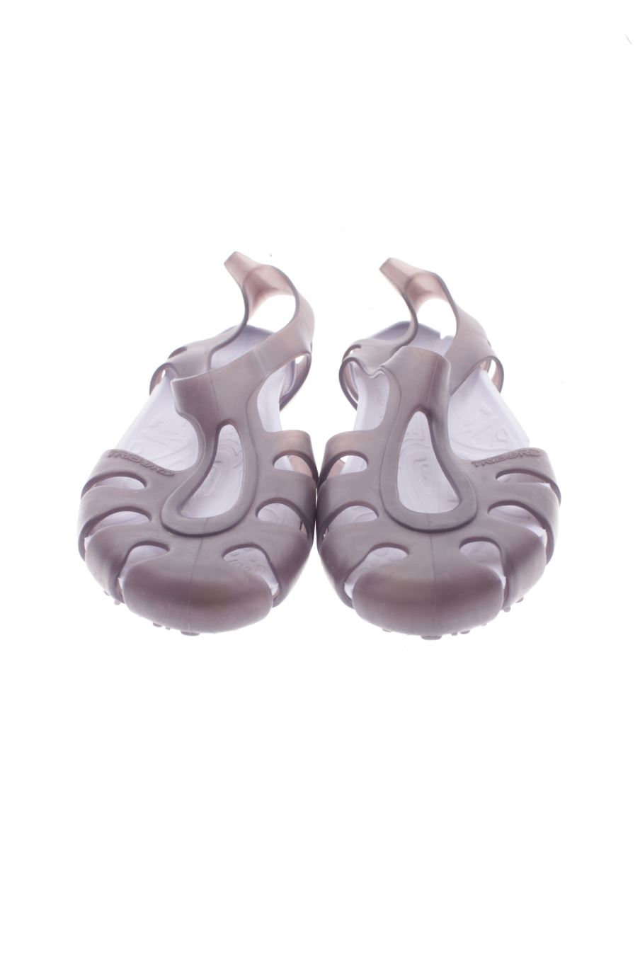 Chanclas de Tribord (DECATHLON) de la talla 41, de color morado de