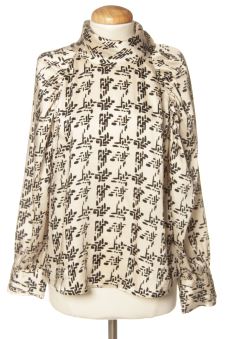 Blouse à manches longues M Zara, photo 1 sur 2