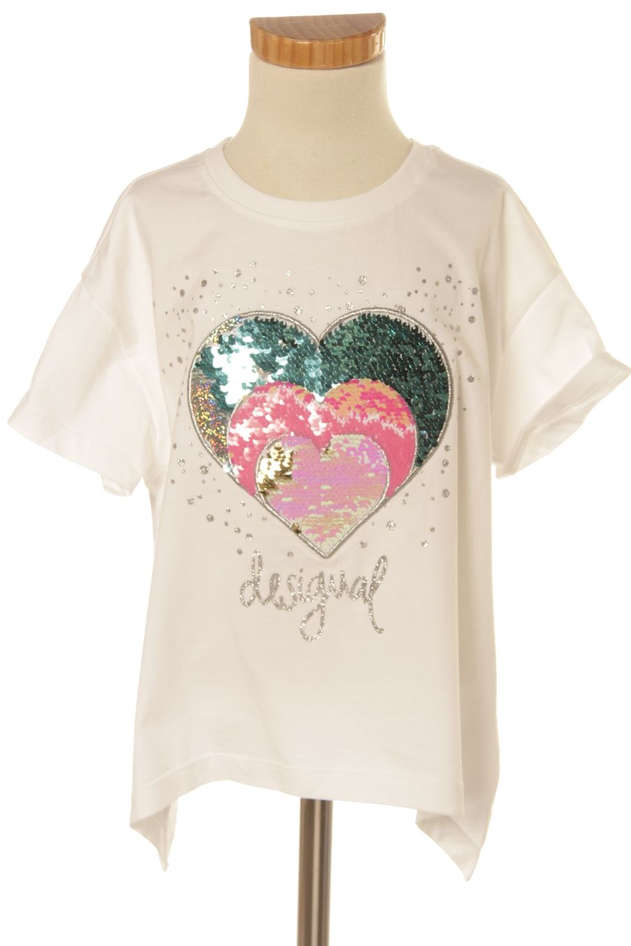 gebraucht Desigual Kurzärmeliges T-Shirt Größe 122