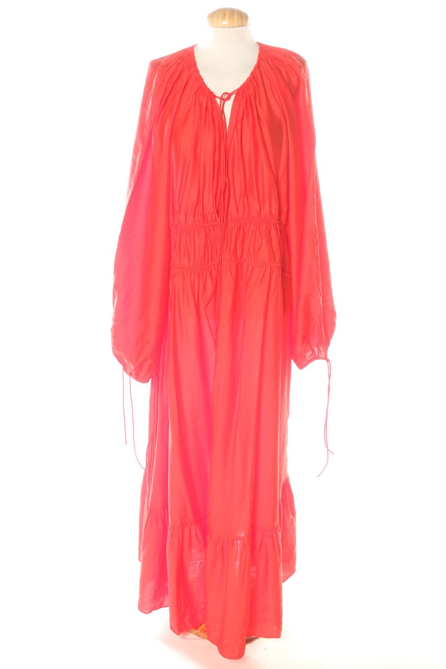 Robe casual H&M de la taille XXL, de couleur rouge