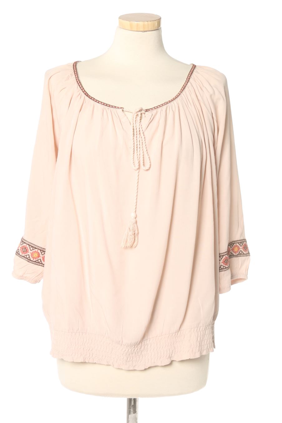 Blouse à manches longues OCTOBER de la taille S, de couleur rose