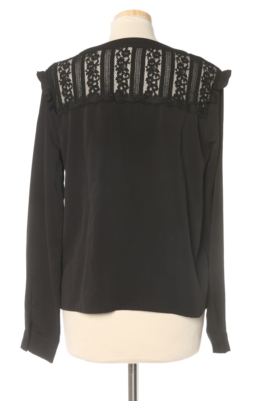 Chemise EMMA ELLA PARIS de la taille S, de couleur noir