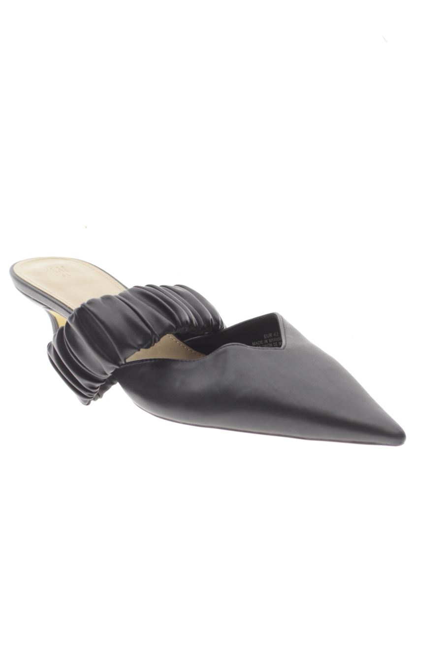 Sandalias tacon de H&M de la talla 42, de color negro de