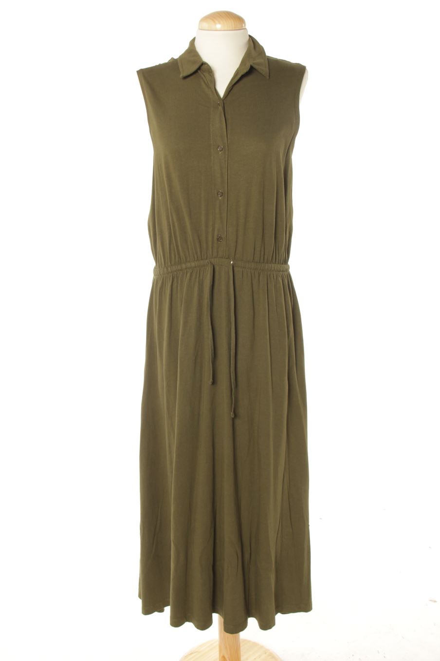 Robe casual Monoprix de la taille S, de couleur vert