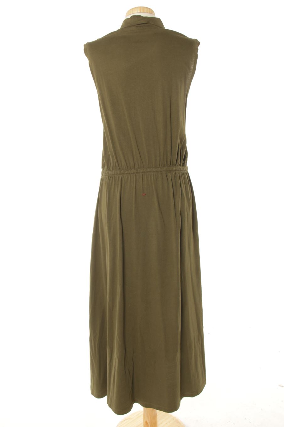 Robe casual Monoprix de la taille S, de couleur vert