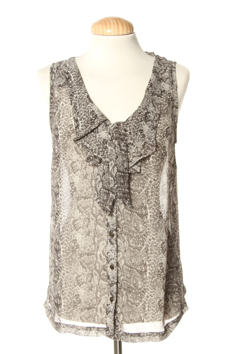 Top de Only de la talla 36, de color animal print