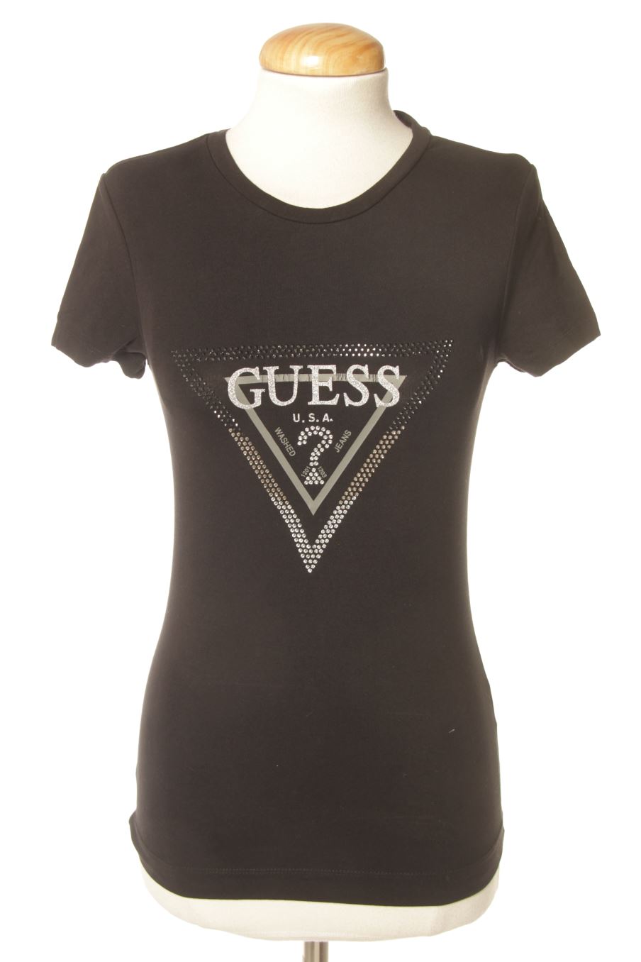 Camiseta de Guess de la talla S, de color negro