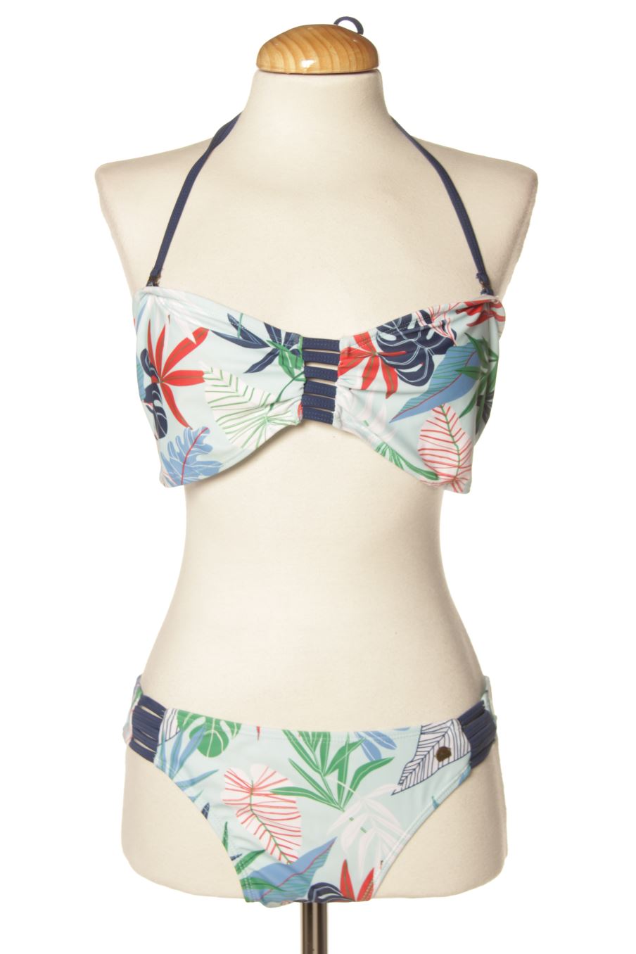 Bikini completo de Longboard de la talla 44, de color flores