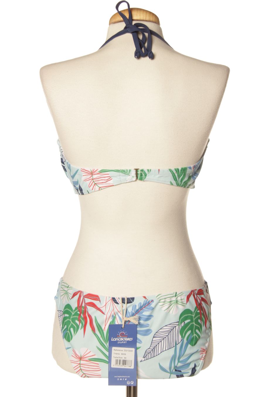 Bikini completo de Longboard de la talla 44, de color flores