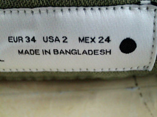 Jeans Zara de la taille 34, de couleur vert de denim