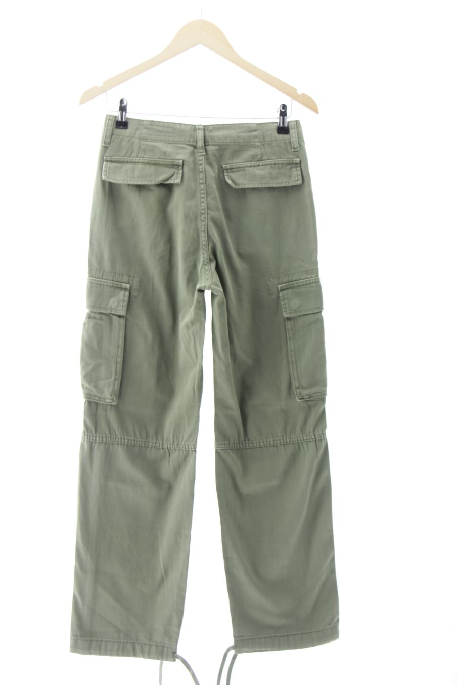 Jeans Zara de la taille 34, de couleur vert de denim