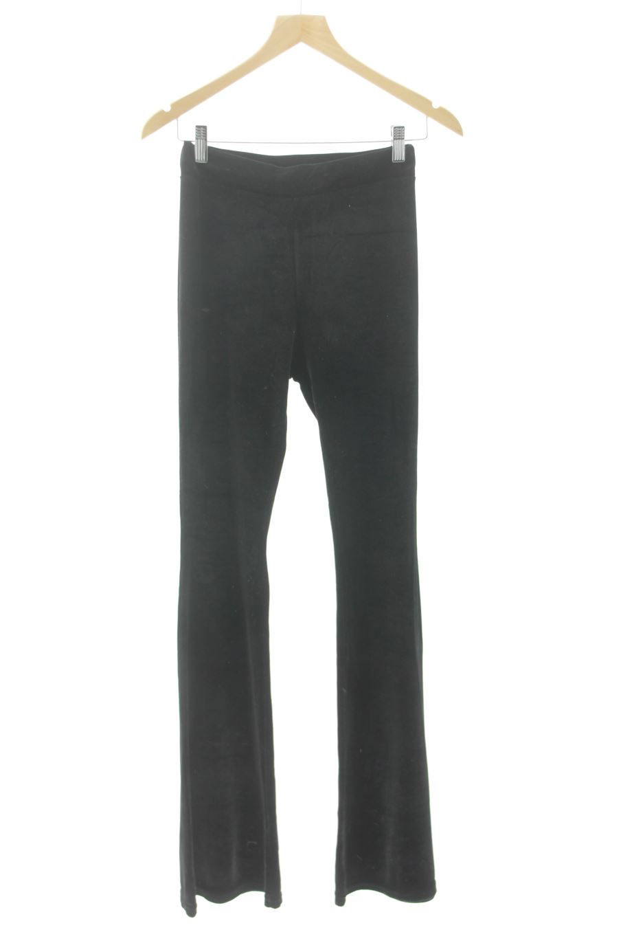 Casual Hose von Made in italy Größe XS, Farbe Schwarz, aus Samt für