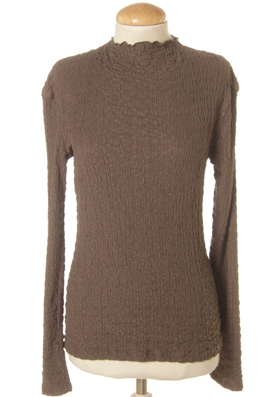 Blusa a maniche lunghe de Zara de la talla M, de color grigio