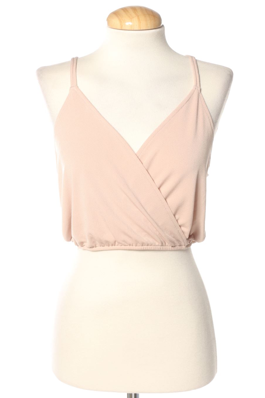Top de Pull & Bear de la talla M, de color beige