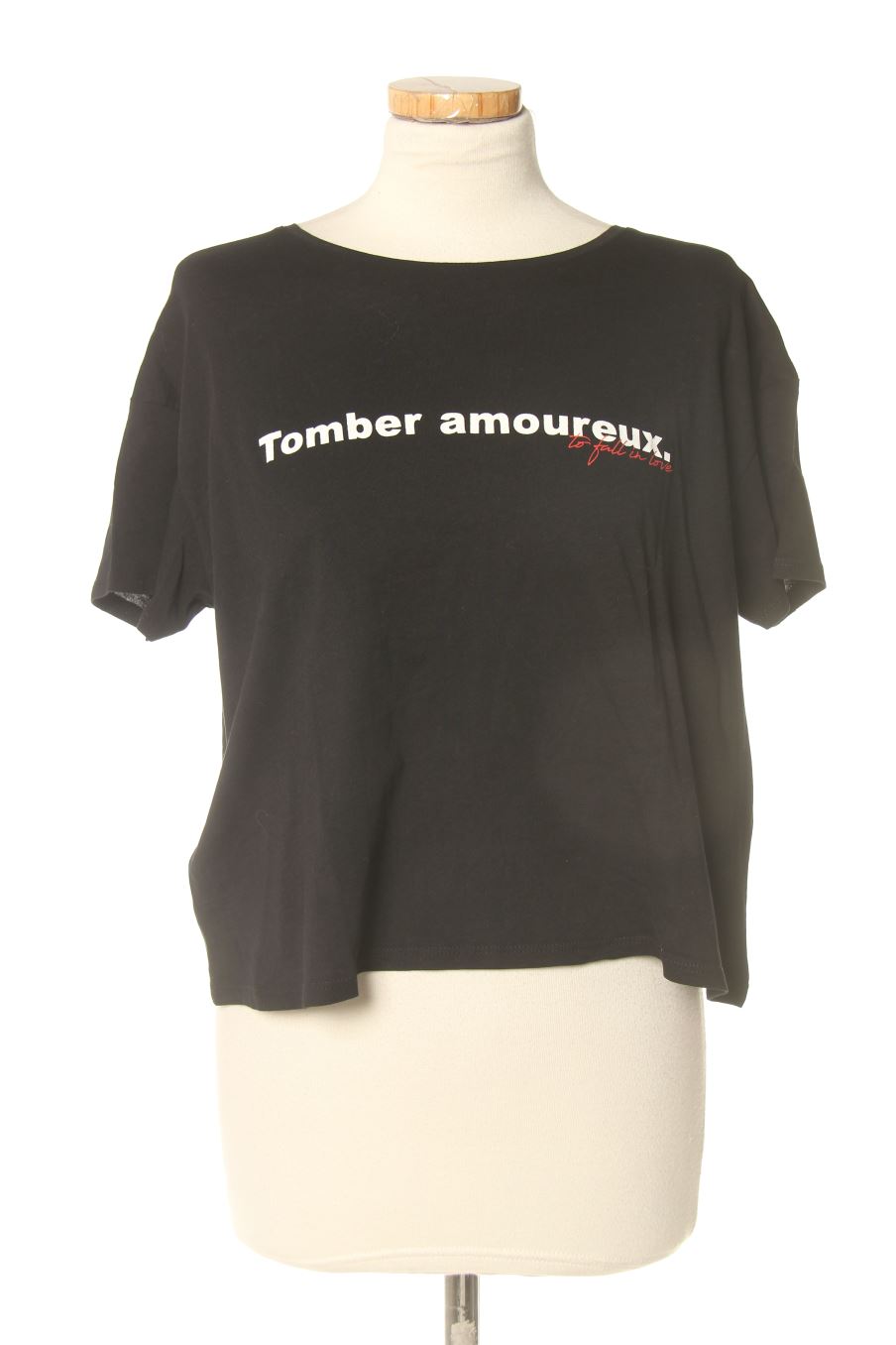T-shirt Mng de la taille S, de couleur noir