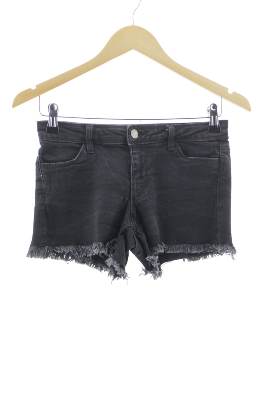 Kurze Hose von Jacqueline De Yong Größe XS, Farbe Schwarz, aus Jeanskleidung für