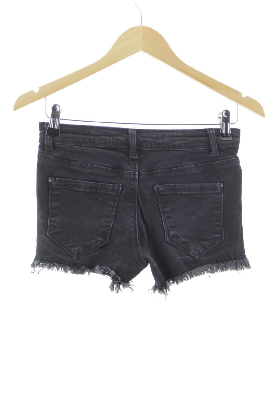 Kurze Hose von Jacqueline De Yong Größe XS, Farbe Schwarz, aus Jeanskleidung für