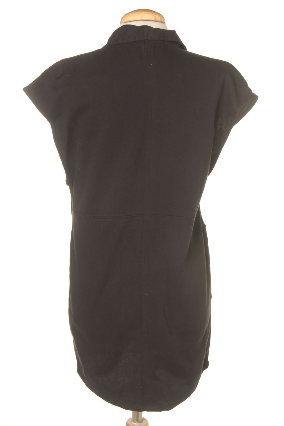Chaleco de tela de Noisy may de la talla XS, de color negro de ropa vaquera