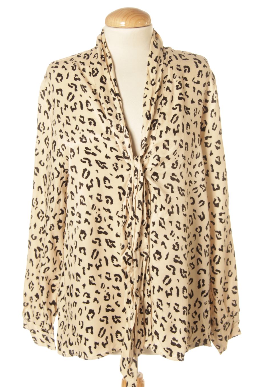 Blusa a maniche lunghe de Zara de la talla S, de color stampa animalier