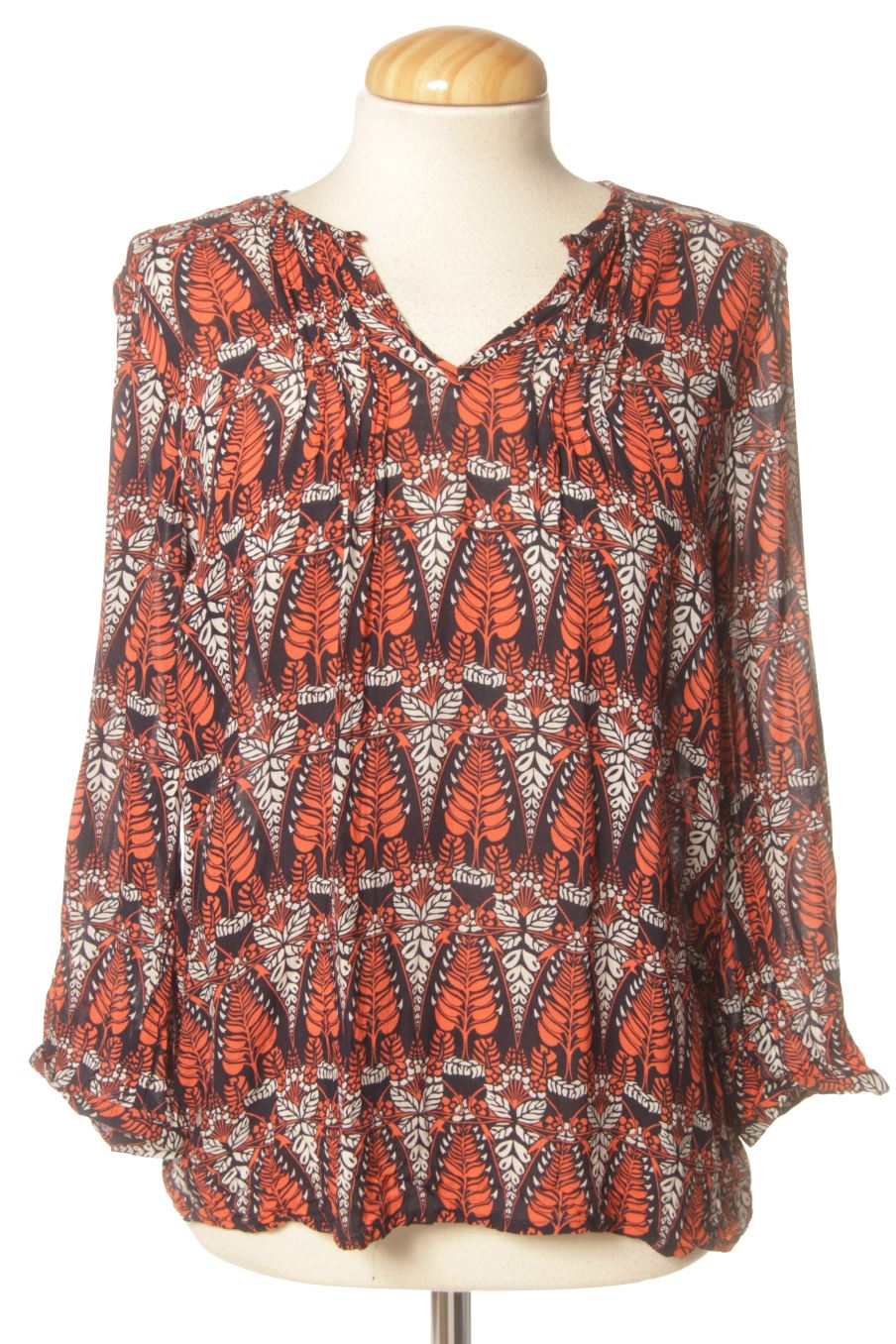 Blusa a maniche lunghe de 1.2.3 París de la talla 40, de color stampato