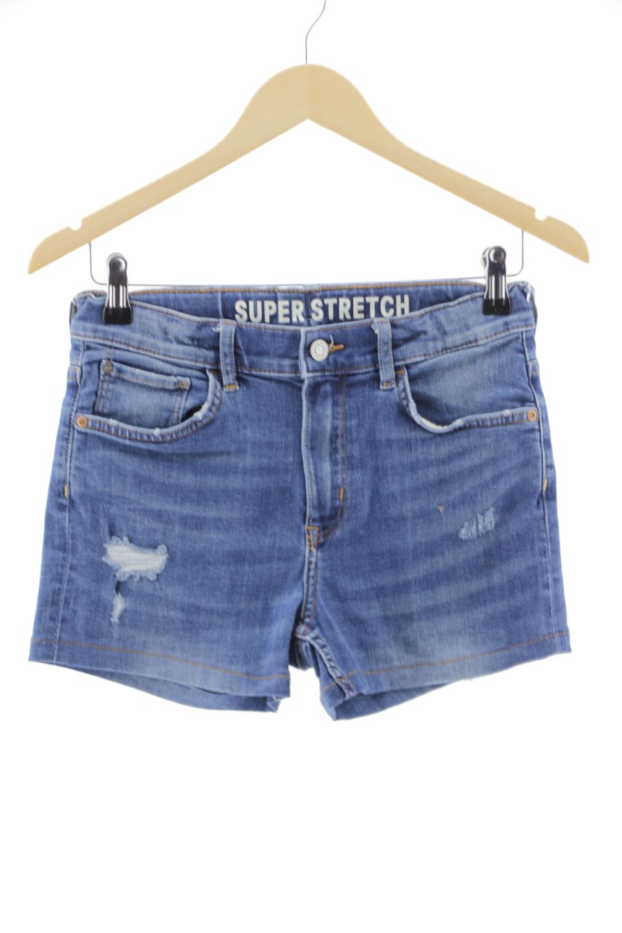 Short en jean H&M de la taille 12 ans de denim de seconde main