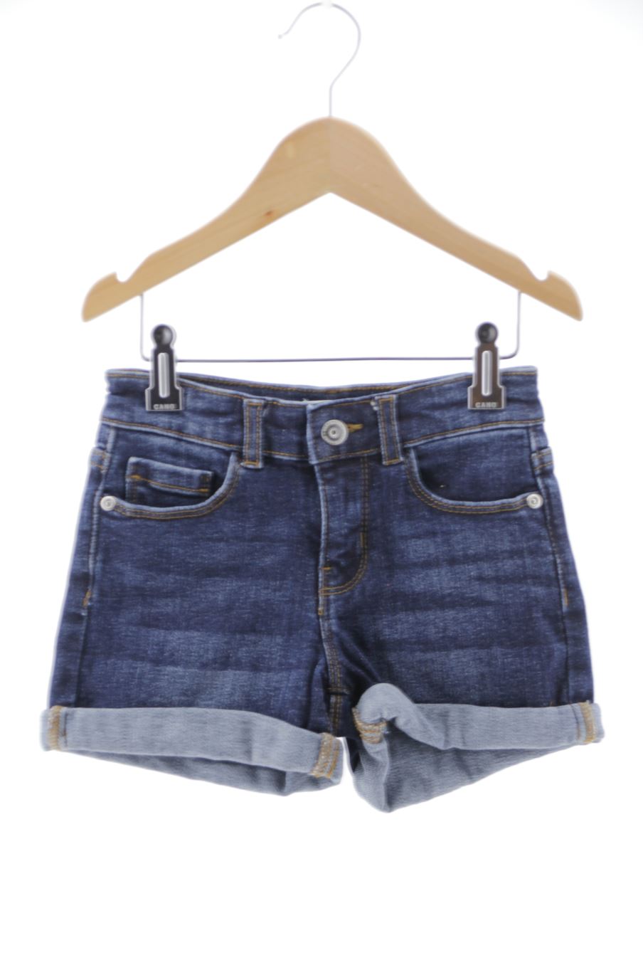 Vaqueros cortos de Vertbaudet de la talla 6 años de denim de segunda mano