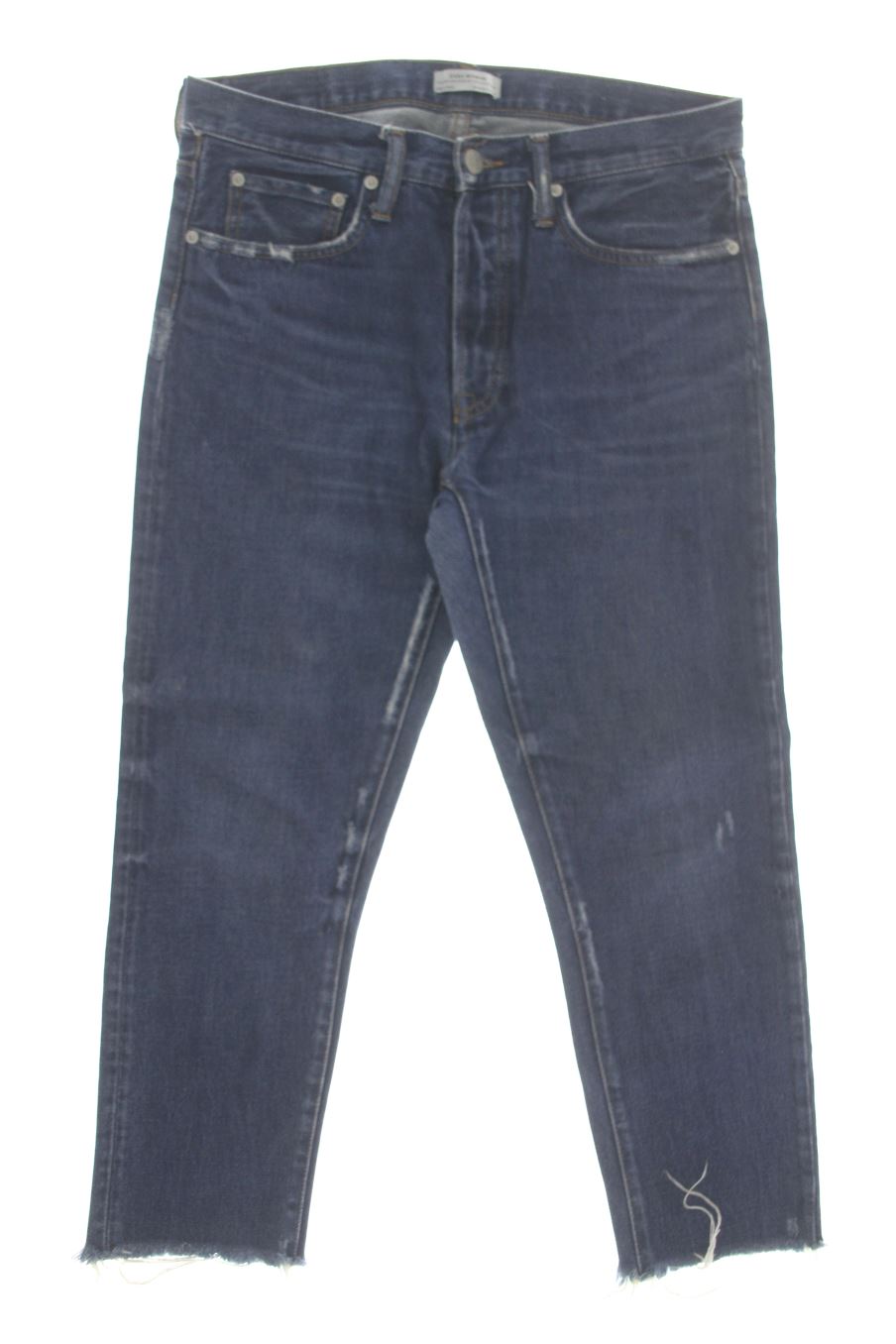 Vaquero de Zara de la talla 36, de color azul de ropa vaquera