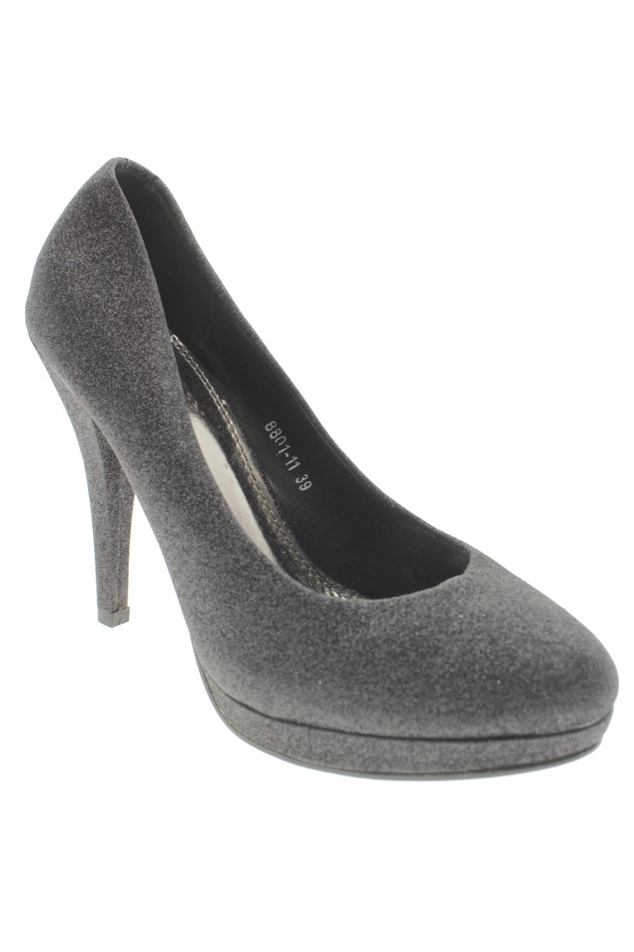 Zapatos de tacon de PERCENTIL de la talla 39, de color negro de