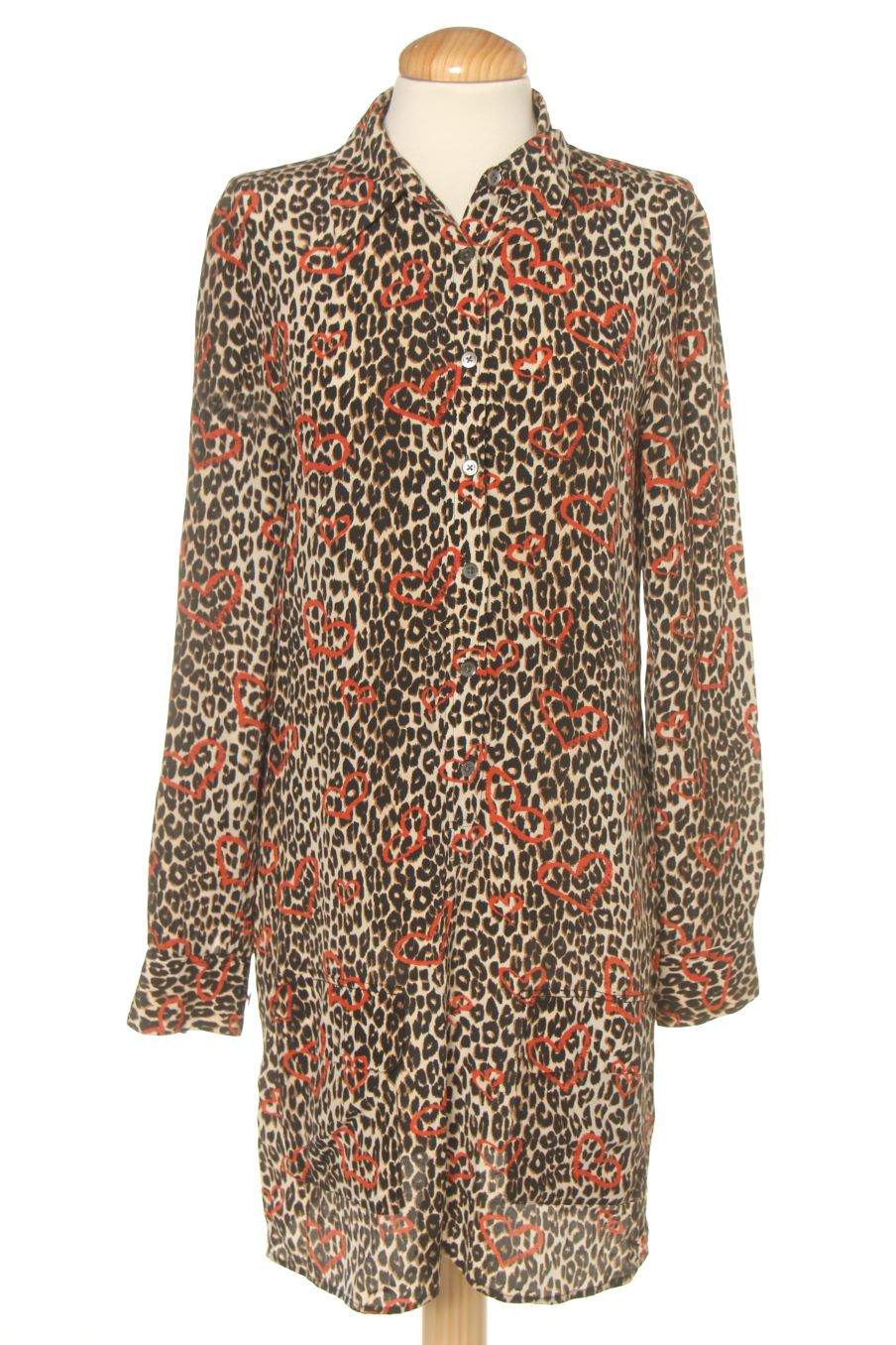 Vestido casual de Equipment de la talla S, de color animal print