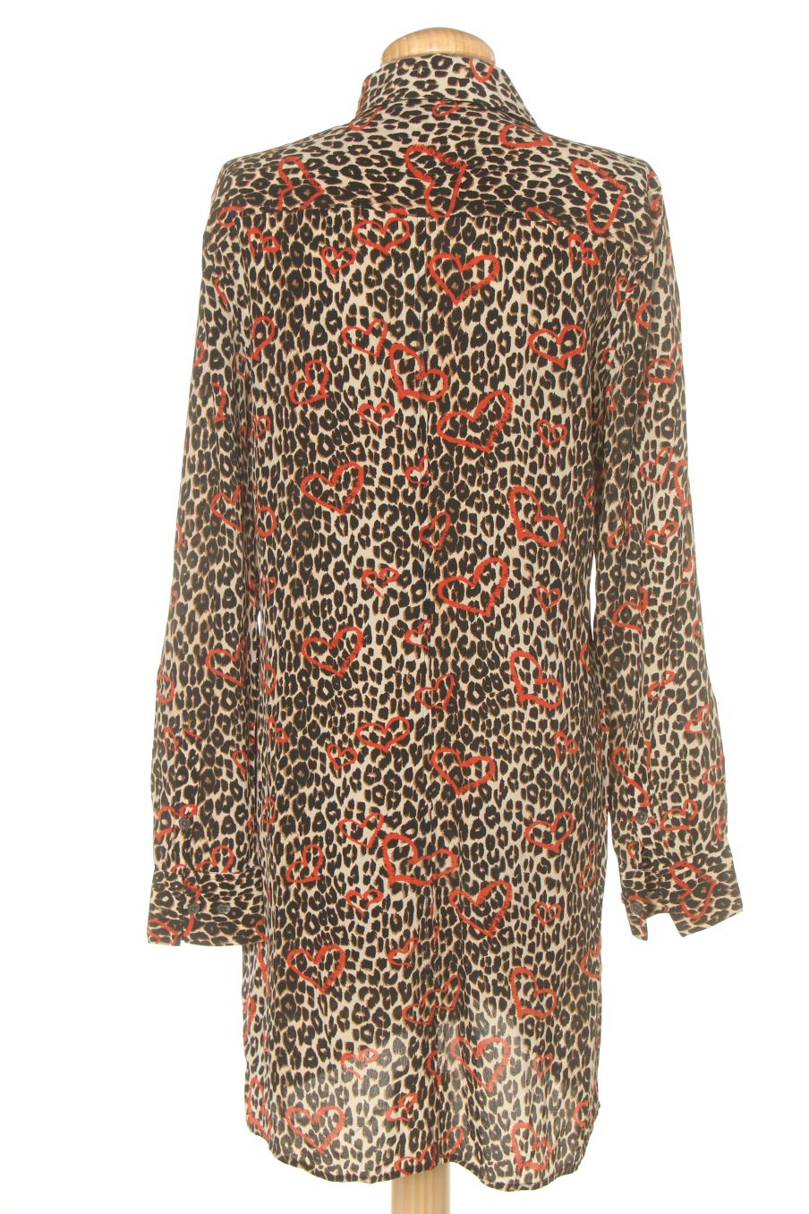 Vestido casual de Equipment de la talla S, de color animal print