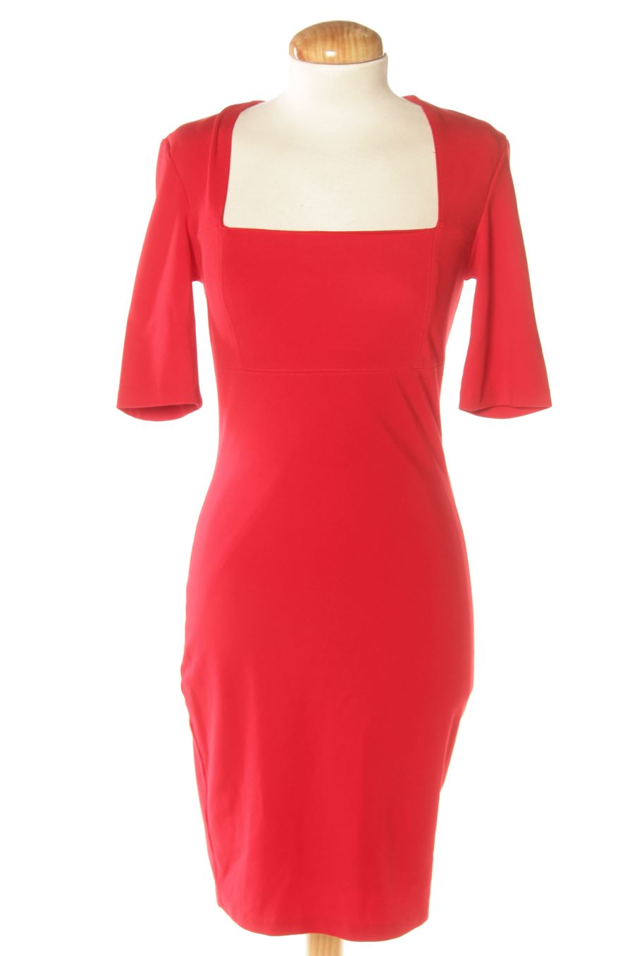 Robe casual Mango de la taille S, de couleur rouge