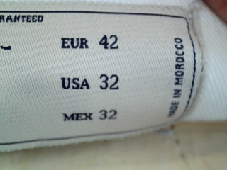 Vaquero de Zara de la talla 42