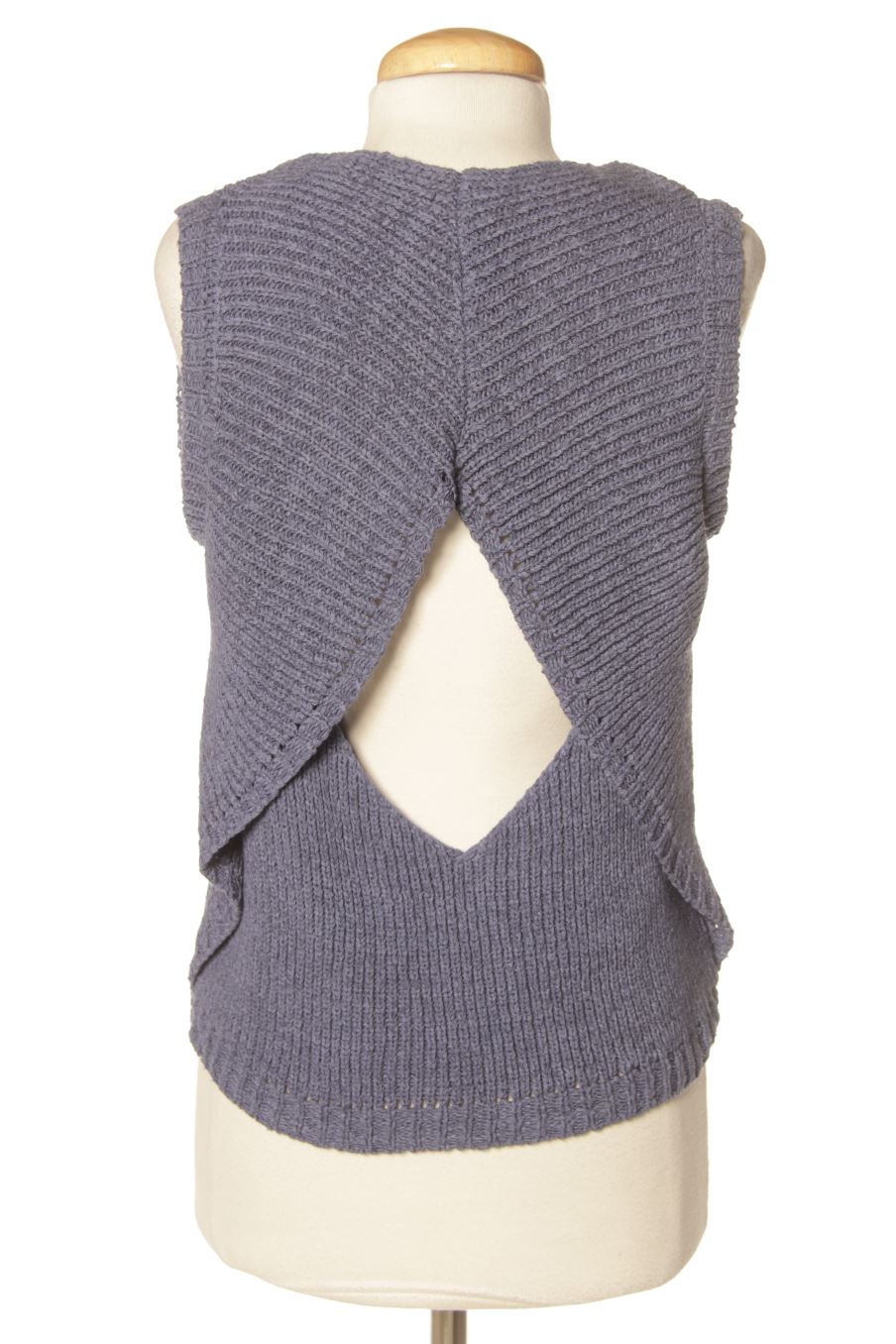 Top Mango de la taille S, de couleur bleu