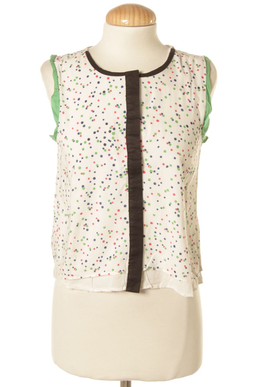 Blouse à manches courtes Little Miss Captain de la taille XXS, de couleur imprimés
