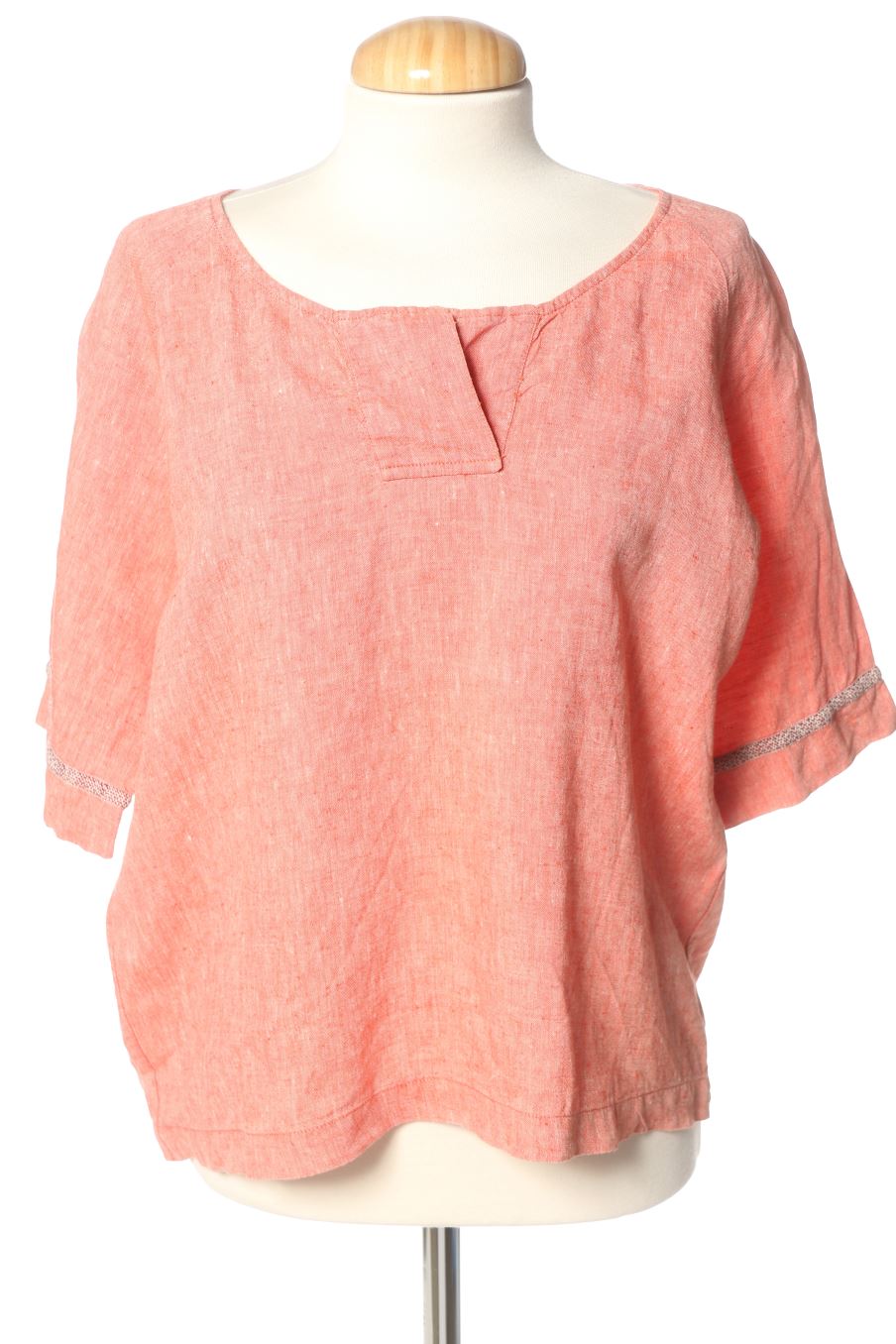 Blouse à manches courtes Sita Murt de la taille 36, de couleur orange