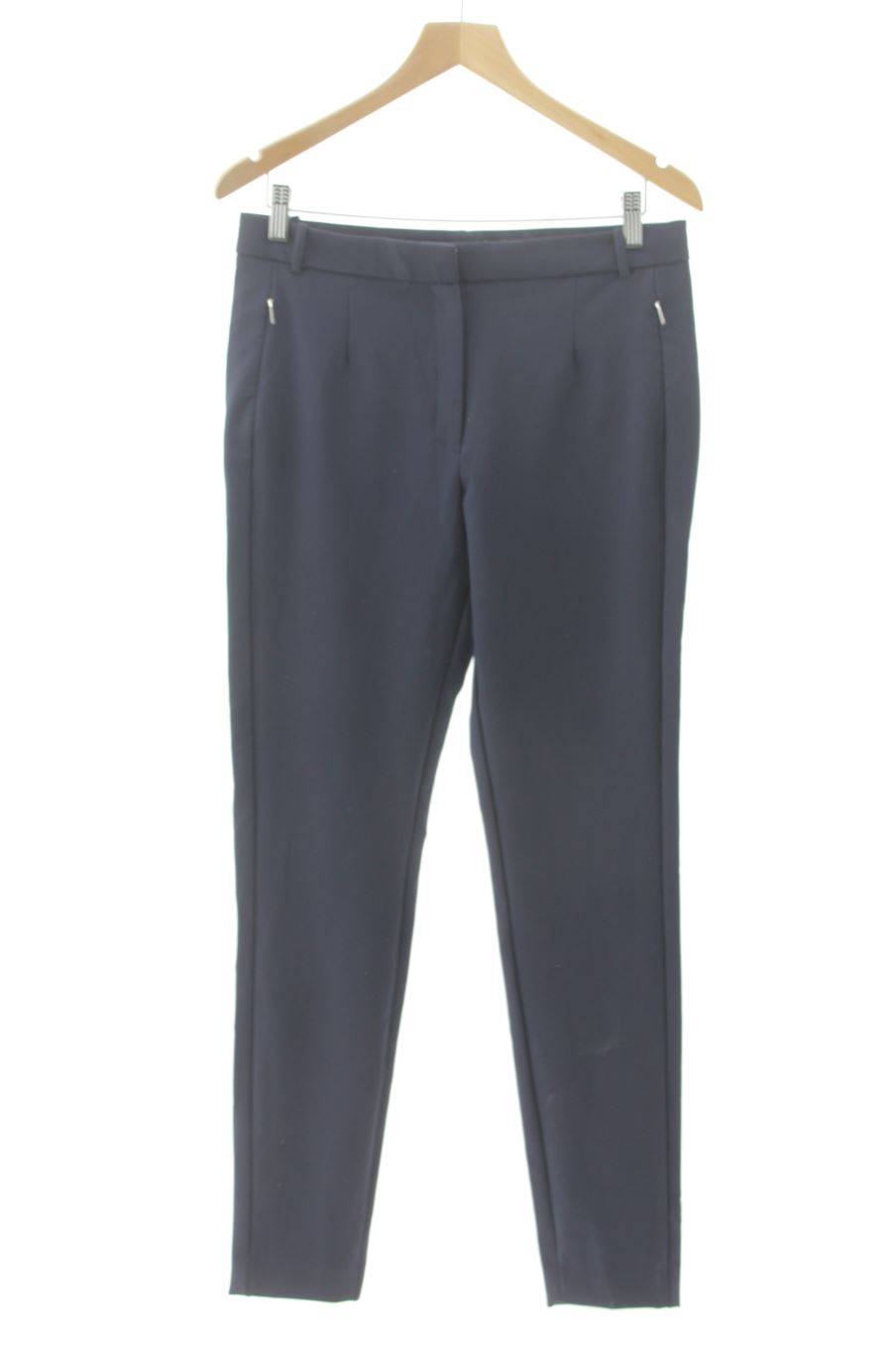 Pantalon Mango de la taille 40, de couleur bleu marine