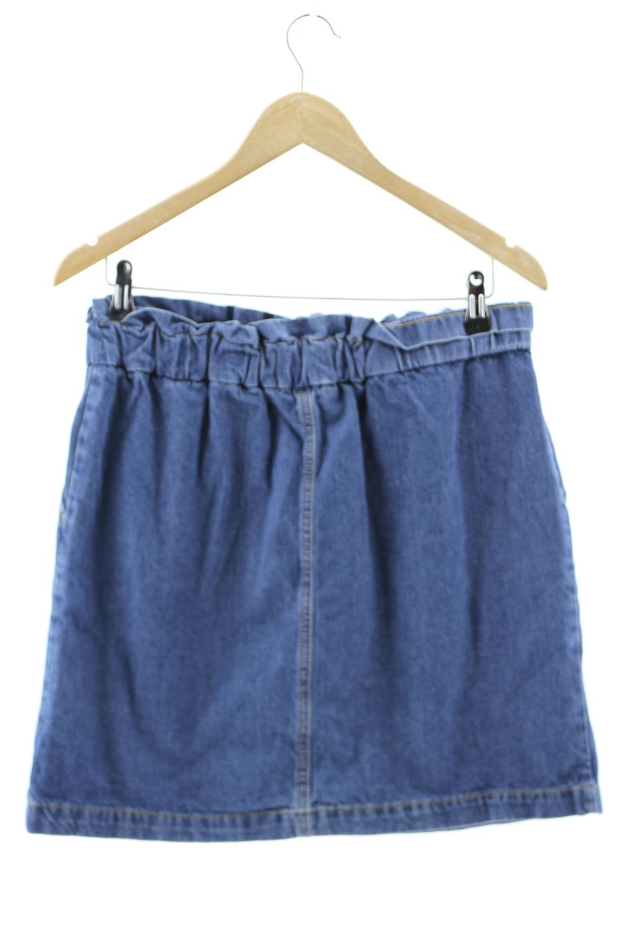 Jupe Promod de la taille 42, de couleur bleu de denim