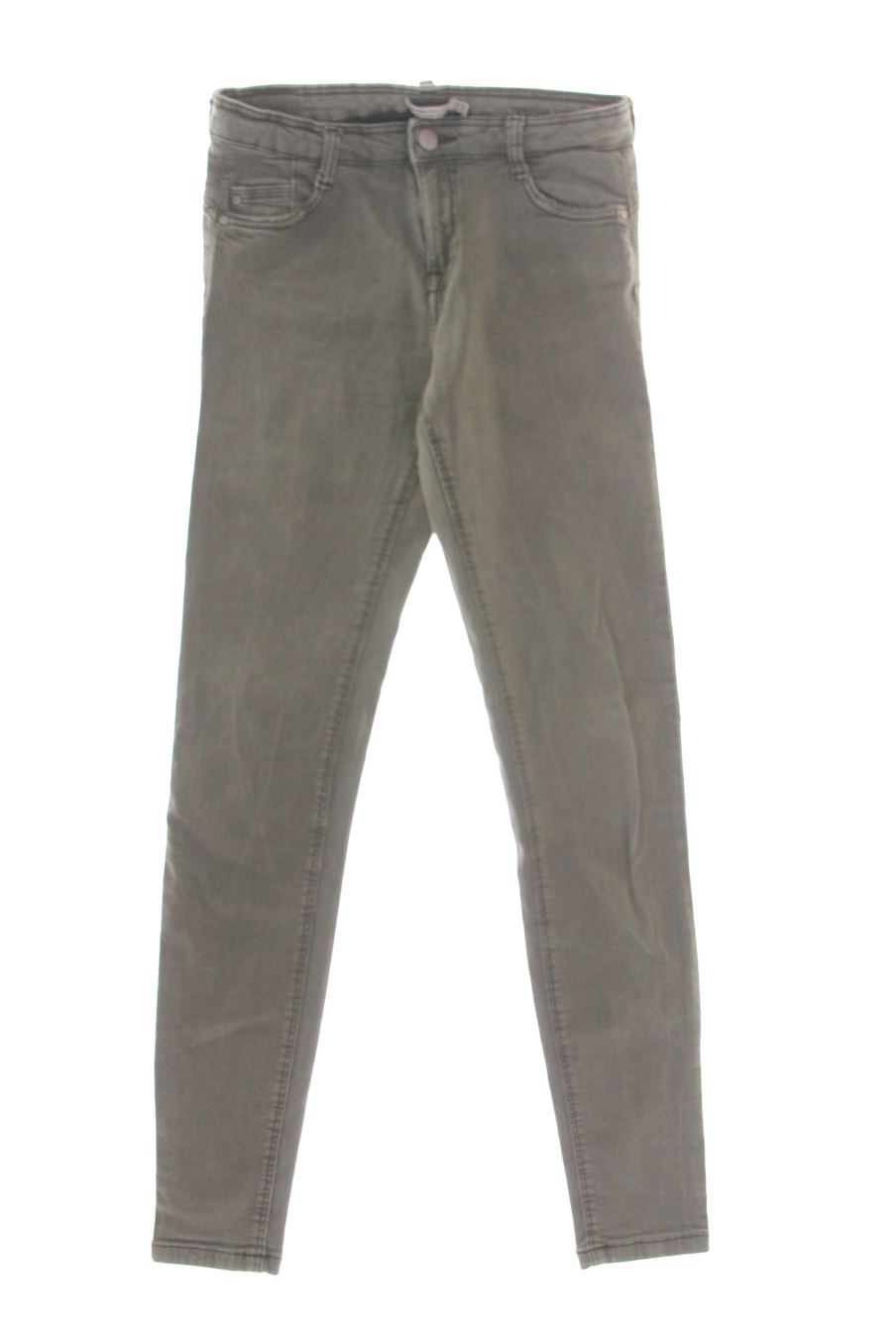 Jeans de Bershka de la talla 36, de color grigio