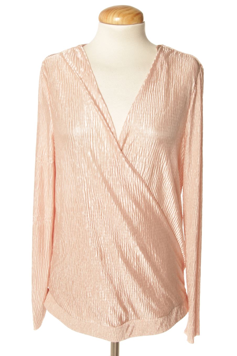 Langärmelige Bluse von Jacqueline De Yong Größe M, Farbe Rosa, für