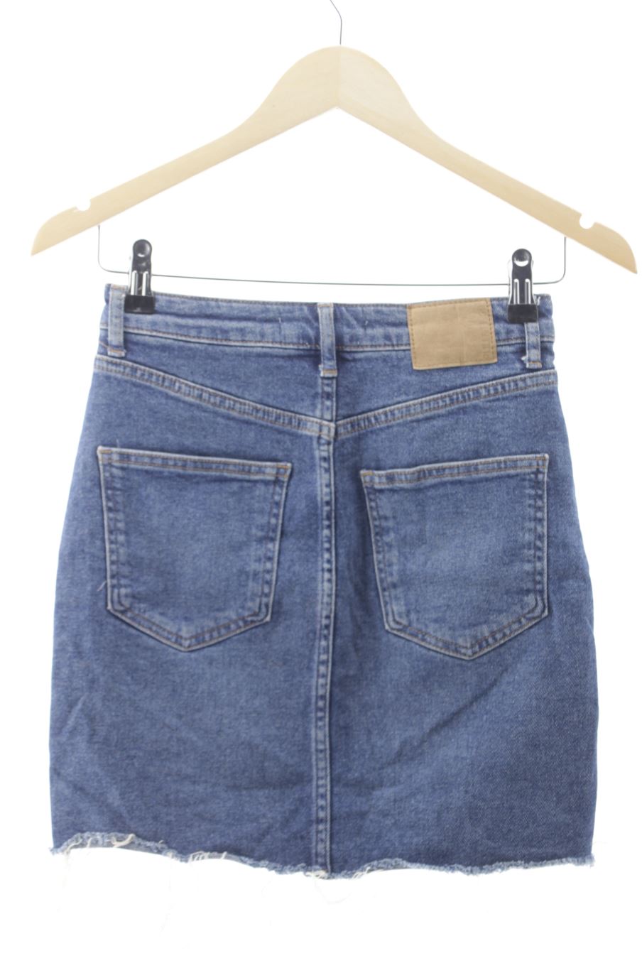 Jupe Pull & Bear de la taille S, de couleur bleu de denim