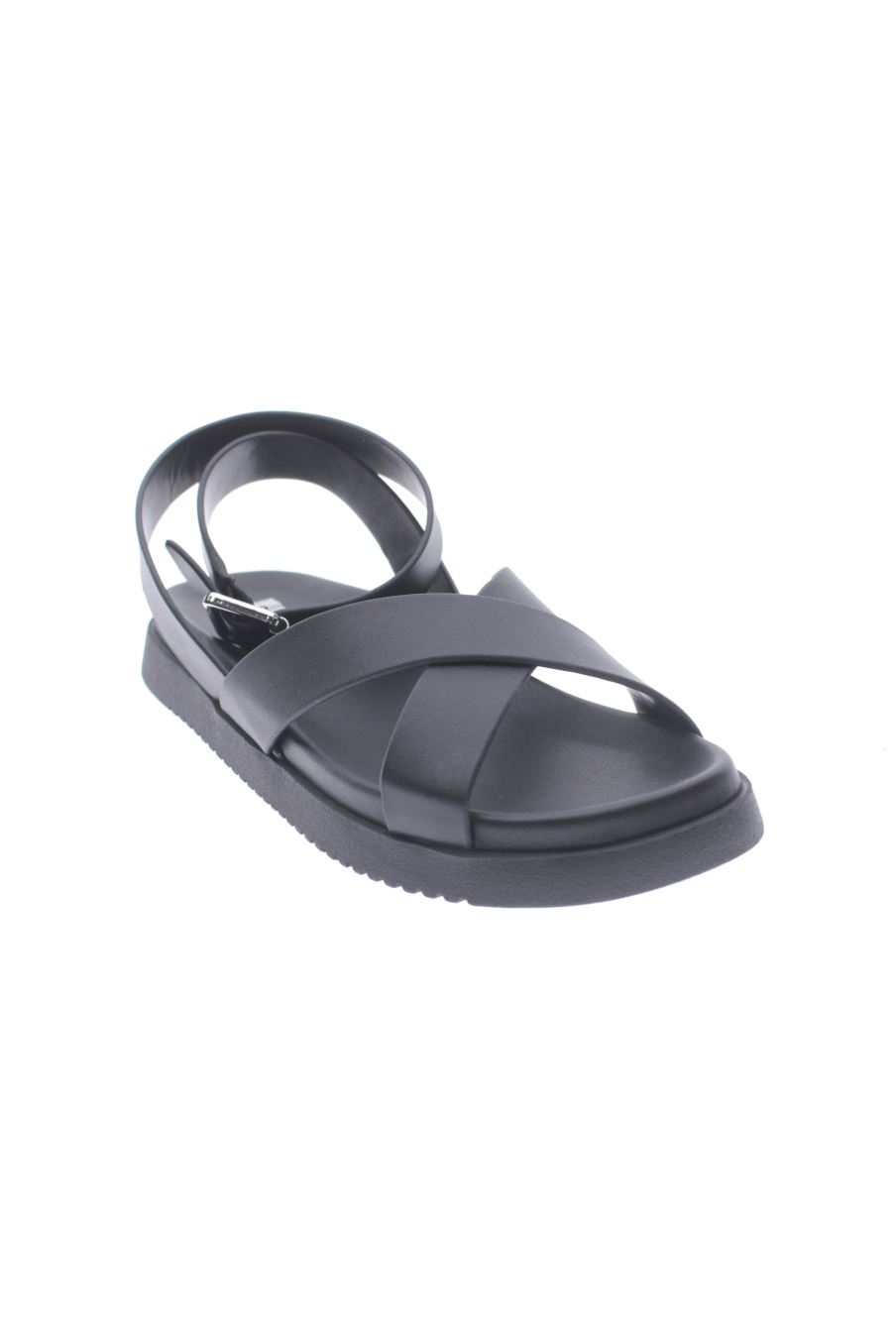Sandales plates de Steve Madden de la taille 36, de couleur noir de