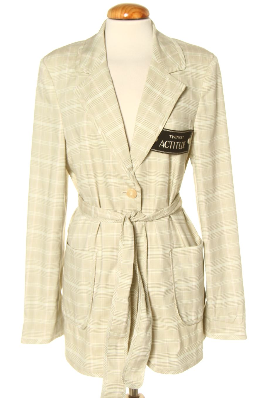 Blazer TWINSET de la taille S, de couleur carreaux