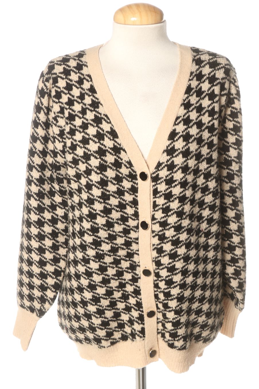 Cardigan von Naf Naf Größe M, Farbe Kariert, für