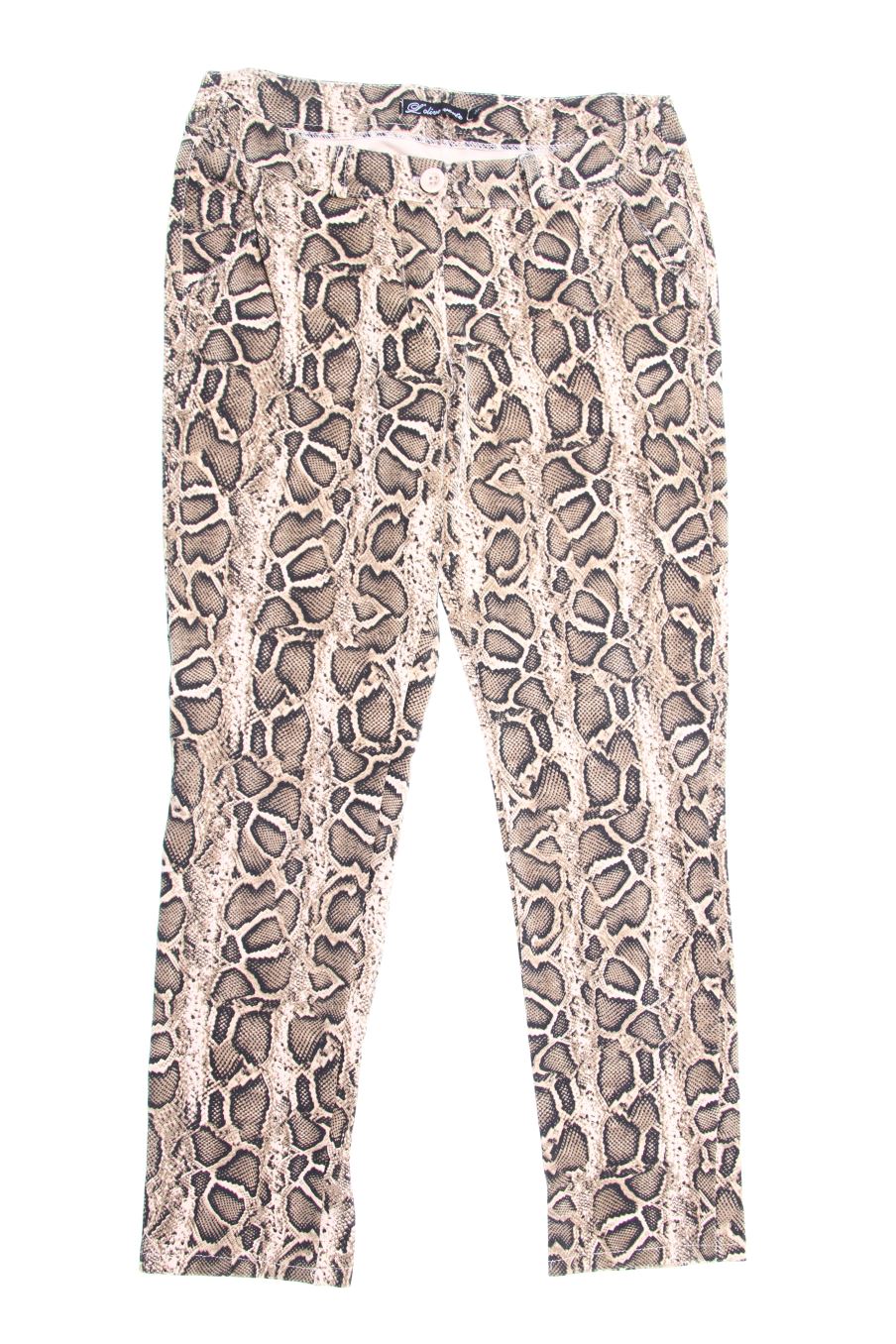 Pantalones de L'olive verte de la talla 36, de color animal print
